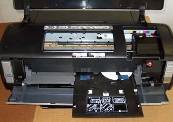 CD Print Printer Printing Tray Epson Stylus Photo 1400